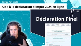 Remplir la déclaration dimpôt Pinel 2024 en ligne [upl. by Anaed]