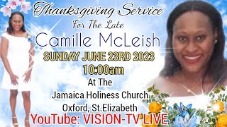 Camille Orinthia McLeish Thanksgiving Service [upl. by Shafer]