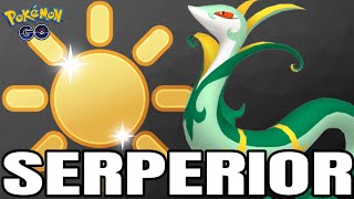 Serperior Helped me CLIMB in the Sunshine Cup for Pokemon GO Battle League [upl. by Wrench]