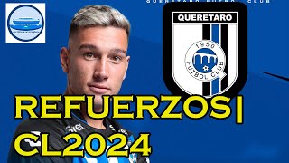 ESTOS SON LOS REFUERZOS DE GALLOS BLANCOS DEL QUERETARO PARA EL CLAUSURA 2024 [upl. by Allenaj]