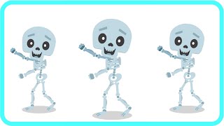 Dem Bones  Dry Bones Skeleton Dance  Plus more Bible songs by Listener Kids [upl. by Akener]