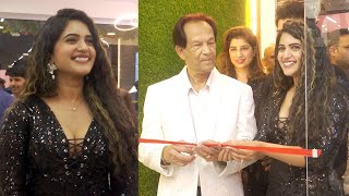 Anchor Sravanthi Chokarapu Inaugurates Habibs Hair amp Beauty Salon  Banjara Hills [upl. by Eadrahc]