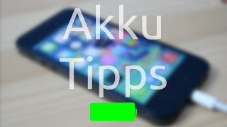 Akku sparen  Tipps  iOS 7 [upl. by Manus]