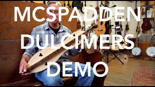 Staff Pick McSpadden Dulcimers Demo [upl. by Ntisuj752]