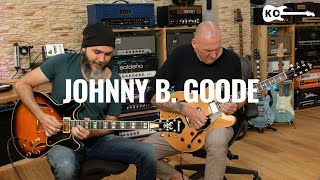 Chuck Berry  Johnny B Goode  Guitar Cover by Kfir Ochaion ft Jamie Humphries  42 Gear Street 3 [upl. by Athalie]