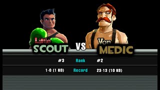 Punch out TF2 Dub Little Scout vs Von Medic [upl. by Faustus]