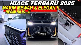 Minivans Premium Rilis  Semewah Alphard Terbaru  Toyota Hiace Caesar Crown Edition 2025 [upl. by Homans]