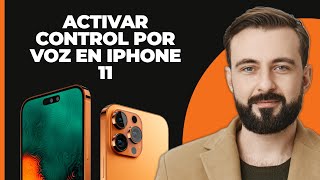 iPhone 11 Cómo Activar Control por Voz en iPhone 11 [upl. by Irita]