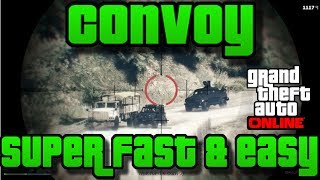 Gta 5 Online FASTEST WAY TO COMPLETE PAC STANDARD CONVOY SETUP  Gta 5 Heists [upl. by Noma802]