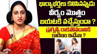 వీర్యం మొత్తం బైటకి వచ్చిందా Dr Suma Varsha Explains About Sperm Leakage  Santana Seva [upl. by Ehpotsirhc]