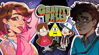 Redesigning Gravity Falls Characters 👁️ ♢【 Speedpaint amp Commentary 】♢ [upl. by Aillimat458]