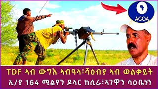 ኢያ 164 ሚልየን ዶላር ከሲራ፣ኣገዋን ሳዕቤኑን  TDF ኣብ ውግእ ኣብዓላ፣ሻዕብያ ኣብ ወልቃይት 09052014 kokeb newskokeb media [upl. by Buddy]