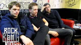 Interview mit Kraftklub Teil 1 von 4 21042012  Köln rockamringblogde [upl. by Yorgerg]