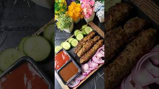 Seekh kabab recipe  eid special kabab fry ASMRasmr cooking short kabab recipe ytshort [upl. by Narcis]