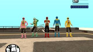 Gokaiger vs Goseiger sub español [upl. by Kipton708]