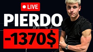 Pierdo 1370 en DIRECTO y me da IGUAL  Live Trading [upl. by Sondra380]