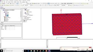 245 GHz patch antenna in HFSS [upl. by Auhsoj260]