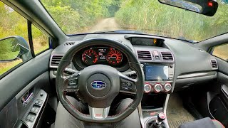 2017 Subaru WRX STI LiftedRally Suspension  POV Driving Impressions [upl. by Hsepid]