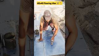 The Best Way To Fit 40x40 Tiles⚒️ ✅🔥 viral short trending knowledge shorts [upl. by Aneelehs49]