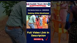 Walking While Blindfolded  Sri Sudha High School  Dhone  Wasee Team 360 intuitionboost [upl. by Selohcin]