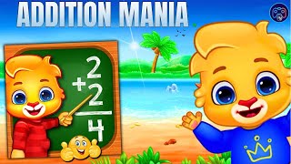 Addition🔢 Adventure  Mastering🧑‍🏫 Addition in Math Kids Games [upl. by Levona]