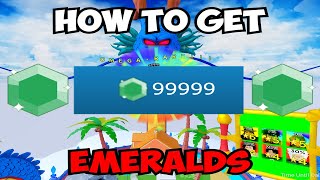 How To Get Emeralds In All Star Tower Defense 3 METHODS  ROBLOX [upl. by Eustatius]