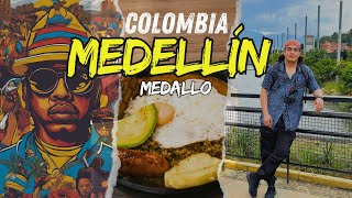 MEDELLÍN La ciudad más chévere de COLOMBIA  City tour Metrocable plaza Botero bandeja paisa [upl. by Francis]