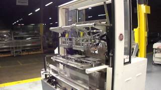 Used Adco Model AF60 Dual Head Tab Lock Top Load Carton Former  stock  70930001 [upl. by Ilario952]