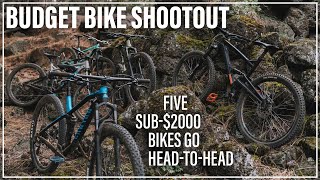 Budget Mountain Bike Shootout  5 Bikes Under 2000 Battle it Out [upl. by Dareen340]