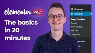 Elementor Pro Wordpress Tutorial  The basics in 20 minutes [upl. by Broeder452]