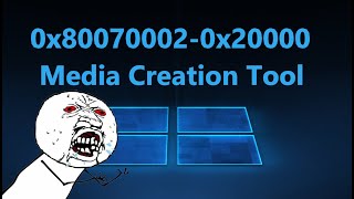 Как исправить 0x800700020x20000 Media Creation Tool Windows 1110 [upl. by Iniretake867]