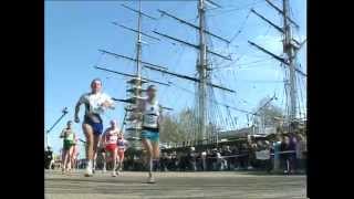 London Marathon  Marathon Running  Central London  Thames News  1992 [upl. by Elysha178]