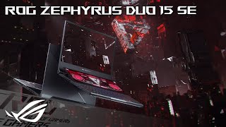 2021 ROG Zephyrus Duo 15 SE  Two Screens Zero Limits  ROG [upl. by Nami195]