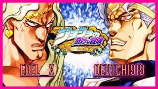 JoJos Bizarre Adventure  ▶ EdelX 🇩🇪 VS deutch1919 🇷🇺 🥇High level Players🥇 [upl. by Olympe]