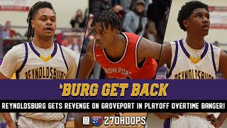 REYNOLDSBURG GETS REVENGE Raiders win tourney overtime BANGER against Groveport Full Highlights [upl. by Aiuoqes802]