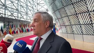 Voto Russia Tajani Dichiarazioni Salvini Politica estera la fa il ministero degli Esteri [upl. by Nedia]