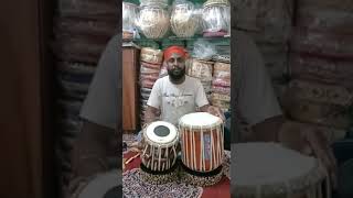 725quot pakhawaj tabla jodi and with wooden dhama atte wali jodi 9871307271 profMD jonty tabla maker [upl. by Eijneb]