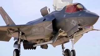 F35 Short Takeoff amp Vertical Landings  Awesome Views [upl. by Leese]