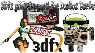 DosBox Turbo 3Dfx Glide support on Android Tomb Raider 1 Demo [upl. by Marpet]