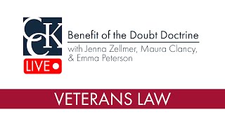 VA Benefit of the Doubt Doctrine [upl. by Duer]