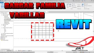 ¿CÓMO CARGAR FAMILIA VARILLAS REVIT [upl. by Siddra83]