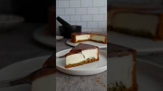 PISTACHIO CHEESECAKE cheesecake cake cheese youtubeshorts shorts yummy trending viralvideo [upl. by Arocahs697]