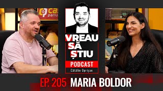 MARIA BOLDOR quotMia spus că mă ucide Nu mai vreau mâini pe piciorquot  VREAU SĂ ȘTIU EP 205 [upl. by Enyrhtac]