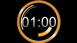 One Minute Timer with Buzzer suspenseful music minutetowinit [upl. by Remmer]