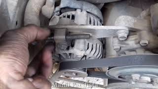 Cara Buka Fanbelt Mesin Daihatsu Xenia 1300cc [upl. by Ateloj]