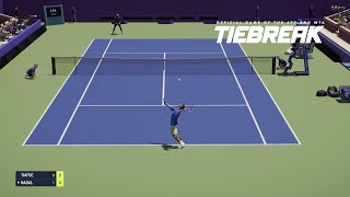 TIEBREAK  Rafael Nadal Vs Francis Tiafoe I US Open I Expert Difficulty PS5 [upl. by Apicella]