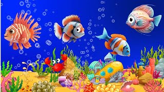 Lullaby for Babies to go to Sleep 🐟Baby Sleep Music🐟Soothing Fishes🐟Fish Animation fishlullaby 83 [upl. by Avevoneg]