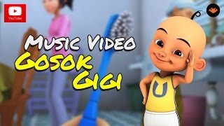 Upin amp Ipin  Gosok Gigi Music Video [upl. by Asira259]