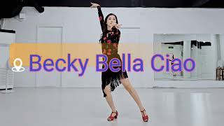 Becky Bella Ciao Line Dance Beginner베키벨라차오 라인댄스 [upl. by Acie]