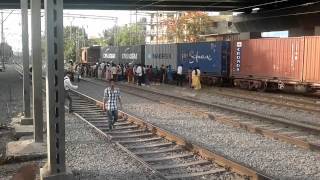 Indian Railways Accident Waiting to Happen at Level Crossing [upl. by Rego749]